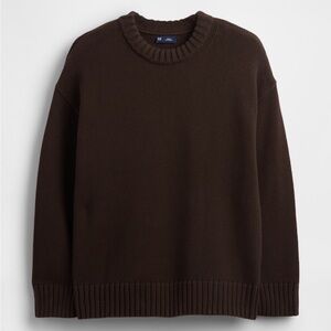GAP Brown 100% Cotton Oversized Sweater NWT